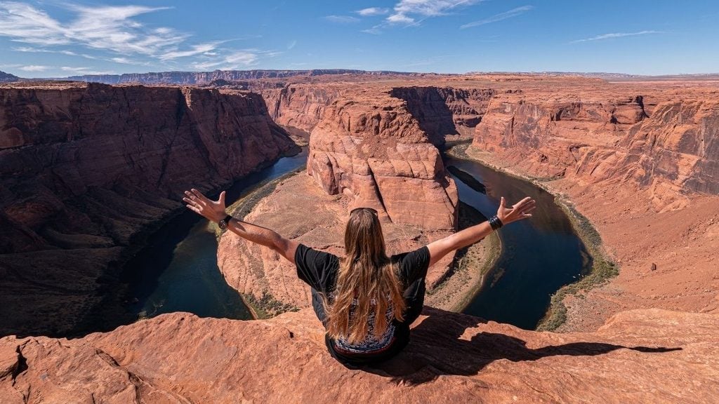 The best things to see in Arizona. In photo: Horseshoe Bend, Page, Arizona