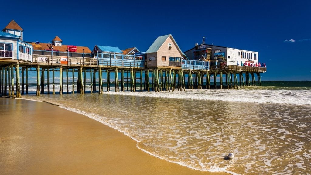 Old Orchard Beach Pier, Old Orchard Beach, Maine
