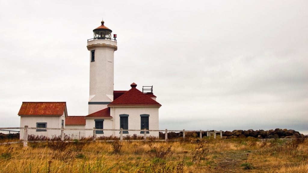The best day trips from Seattle. In photo: Fort Worden State Park, Port Townsend, Washington