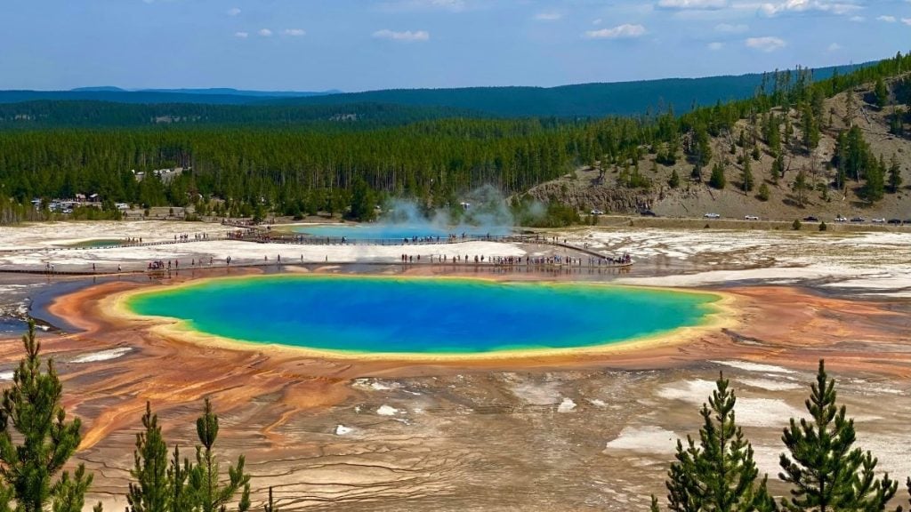Grand Prismatic Spring, Yellowstone National Park, Wyoming