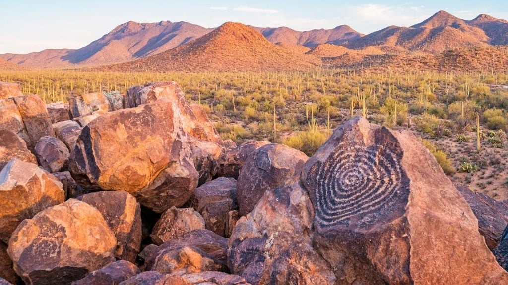 Signal Hill Petroglyph Site, Tucson, Arizona