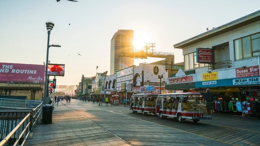 Atlantic City Boardwalk, Atlantic City, New Jersey