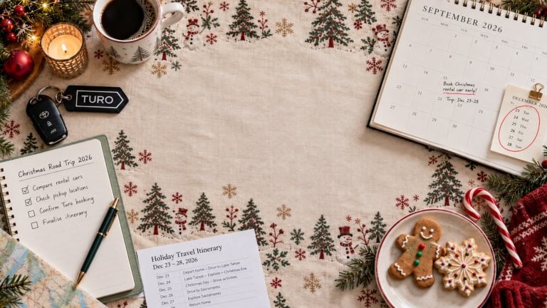 How far in advance should you book a rental car for the holidays?