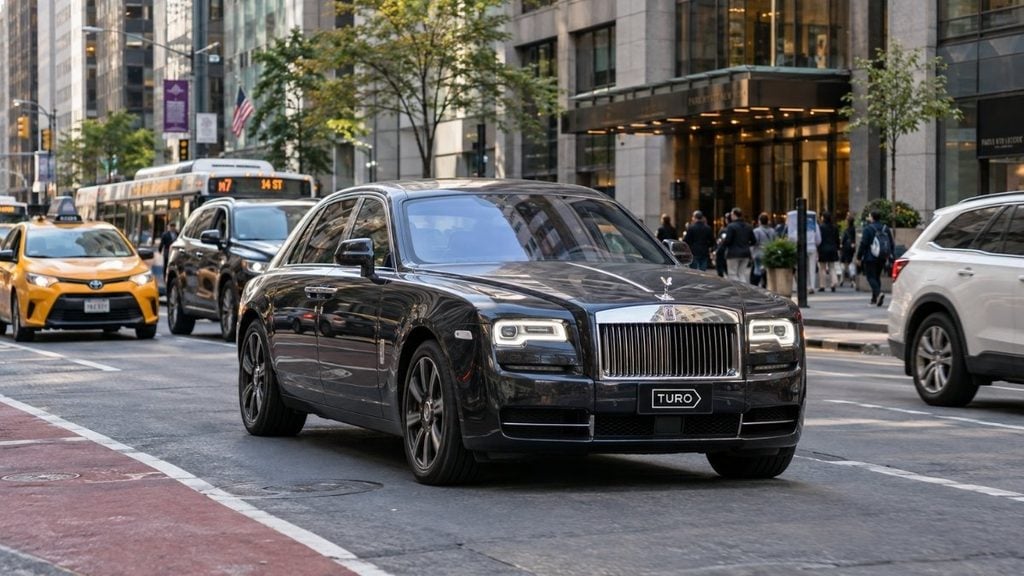 Rolls-Royce Ghost Super Deluxe sedan for premium bookings.