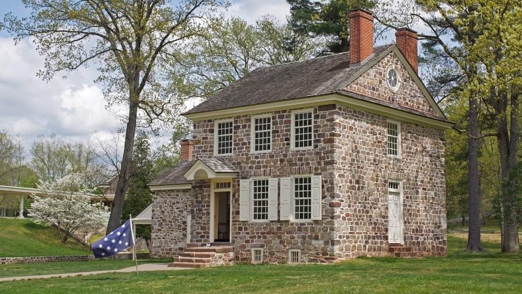 The best day trips from Philadelphia. In photo: Washington's Headquarters, Valley Forge, Pennsylvania